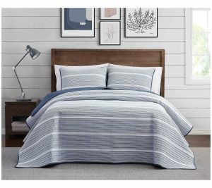 Bedspreads & Sets |   Niari Yarn Dye Stripe King Quiltset Bedspreads & Sets Bedspreads & Sets