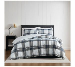 Bedspreads & Sets |   Nottingham Plaid Full/Queen 3-Pieceomforter Set Bedspreads & Sets Bedspreads & Sets