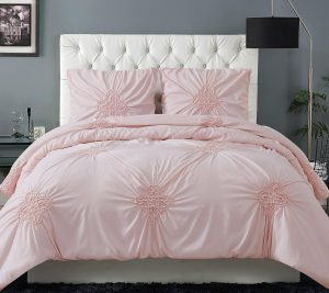 Bedspreads & Sets |   Ny Georgia Rouched King Comforter Set Bedspreads & Sets Bedspreads & Sets