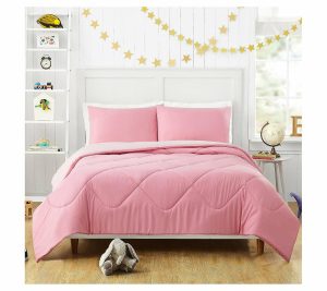 Bedspreads & Sets |   Olivia Pink Full/Queen Comforter Set – 3-Piece Bedspreads & Sets Bedspreads & Sets