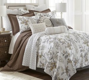 Bedspreads & Sets |   Pisa 3-Piece Floral Full/Queen Quilt Set Bedspreads & Sets Bedspreads & Sets