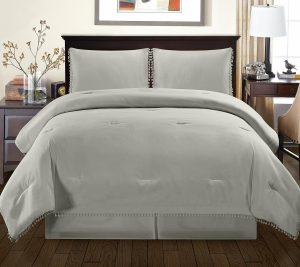 Bedspreads & Sets |   Pom-Pom Fringe Comforter Set, Full/Queen Bedspreads & Sets Bedspreads & Sets