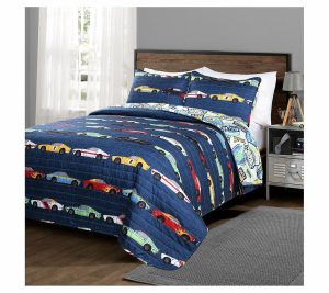 Bedspreads & Sets |   Race Cars Quilt 2Pc Set Twin Bedspreads & Sets Bedspreads & Sets