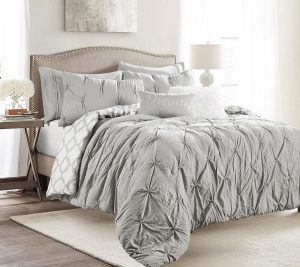 Bedspreads & Sets |   Ravello Pintuck Caroline Geo 7-Piece Full/Queencomforter Set Bedspreads & Sets Bedspreads & Sets