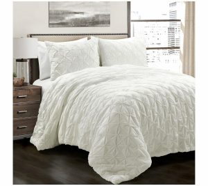 Bedspreads & Sets |   Ravello Pintuck Comforter 3-Piece Set Full/Queen Bedspreads & Sets Bedspreads & Sets