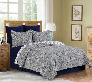 Bedspreads & Sets |   Serena 3-Piece Cotton Full/Queen Quilt Set By Valerie Bedspreads & Sets Bedspreads & Sets