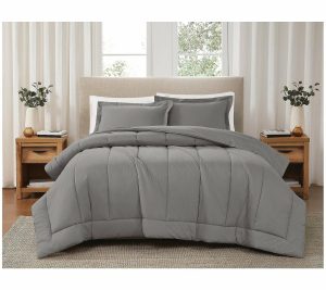 Bedspreads & Sets |   Solid Cotton Percale Fu/Qn 3Pc Comforter Set Bedspreads & Sets Bedspreads & Sets