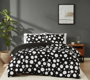 Bedspreads & Sets |   Sophia Dot King 3 Piece Duvet Coverset Bedspreads & Sets Bedspreads & Sets