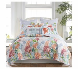 Bedspreads & Sets |   Sunset Bay 2-Piece Coastal Twin/Twin Xl Quilt Set Bedspreads & Sets Bedspreads & Sets