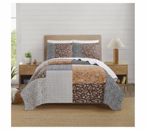 Bedspreads & Sets |   Tonal Global 3-Piece King Quiltset Bedspreads & Sets Bedspreads & Sets