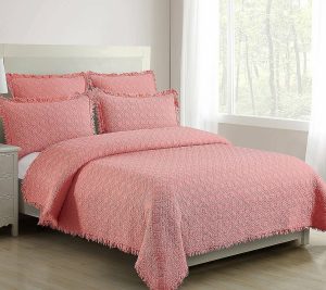 Bedspreads & Sets |   Trellis Peony Twin Quilt Set By Valerie Bedspreads & Sets Bedspreads & Sets