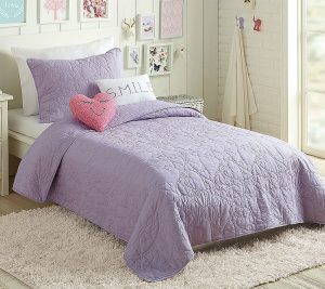 Bedspreads & Sets |   Urban Playground Heart Full/Queen Quilt Set – 5-Piece Bedspreads & Sets Bedspreads & Sets