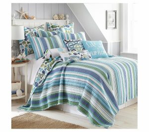 Bedspreads & Sets |   Vero 3-Piece Coastal Full/Queen Quilt Set Bedspreads & Sets Bedspreads & Sets