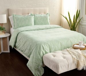 Bedspreads & Sets |   Wrinkle Defense Duvet Cover & Sham Set – Full Bedspreads & Sets Bedspreads & Sets