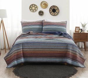 Bedspreads & Sets |   Yarn Dye King Quilt Set Bedspreads & Sets Bedspreads & Sets