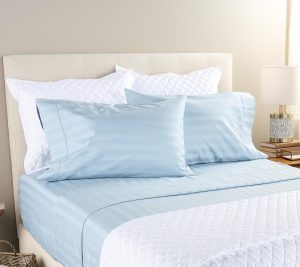 Clearance |   "As Is"  Infinity Weave 700Tc Cotton Sheet Set- Full Clearance Blue