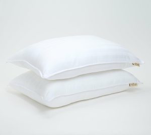 Clearance |   "As Is"  Set Of 2 Luxury King Gel Pillows Clearance 1 Plush/ 1 Firm