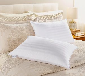 Clearance |   "As Is"  Set/2 Luxury Cooling Pillows Standard/Queen Clearance 1 Plush/ 1Firm