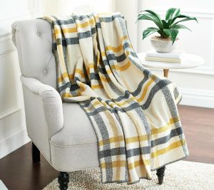 Clearance |   Oversized Plaid Throw Blanket Clearance Clearance