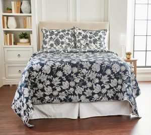 Clearance |   Reversible 100% Cotton Quilt Set – Kg Bedspreads & Sets Bedspreads & Sets