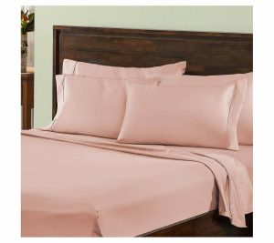 Sheets |   1000-Tc Cotton Blend Ultra-Soft Sheet Set, Cal.King Sheets Blue