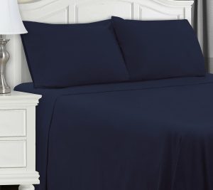 Sheets |   400Tc Egyptian Cotton Deep Pocket Shee T Set, King Sheets Ash