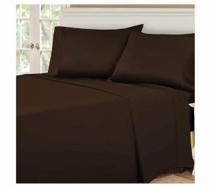 Sheets |   530- Tc Solid Deep Pocket Egyptian Cotton Sheets Sheets Black