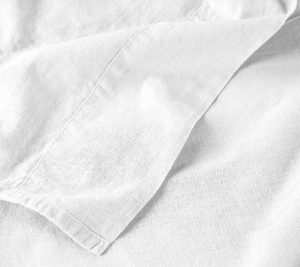 Sheets |   Cotton Linen Blend Deep Pocket 4Pc Sheet Set, Queen Sheets Sheets