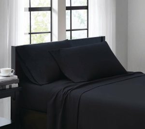 Sheets |   Everyday Full Sheet Set Sheets Black