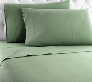 Sheets |   Full Micro Flannel Solid Color Deep-Pock Et Sheet Set Sheets Blue