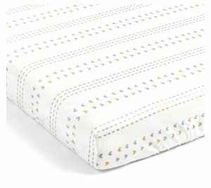 Sheets |   Hygge Geo Modern Fitted Crib Sheet Sheets Sheets