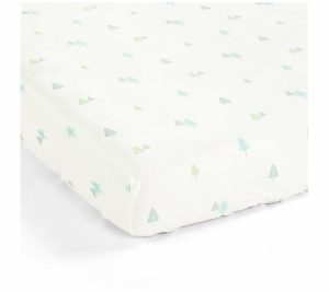 Sheets |   Hygge Sloth Trees Fitted Crib Sheet Multi By Sheets Gray