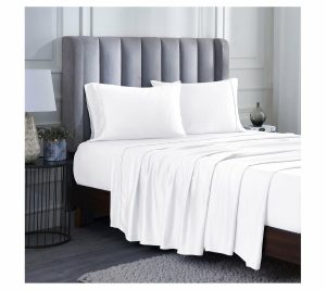 Sheets |   Modal From Beechwood Deep Pocket Sheetset, Queen Sheets Grey