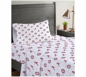 Sheets |   Ncaa Small X Twin Sheet Set Sheets Buckeyes