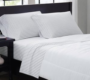 Sheets |   Pinstripe King Sheet Set Sheets Sheets