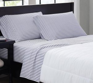 Sheets |   Pinstripe Queen Sheet Set Sheets Sheets