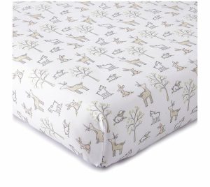 Sheets |   Skylar Character Fitted Crib Sheet Sheets Multi