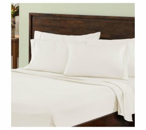 Sheets |   Solid 1000-Tc Cotton Blend Sheet Set,Ull Sheets Blue