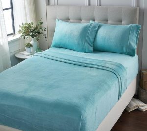 Sheets |   Solid Velvetsoft Sheet Set – Fl Sheets Aqua Lagoon