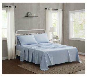 Sheets |   Washed Cotton Fll Sheet Set Sheets Blue