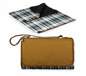 Throws & Blankets |   , A Picnic Time Brand Xl Outdoor Blanket Tote Throws & Blankets Beige