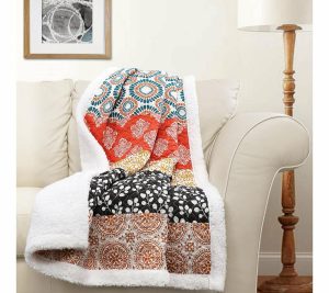 Throws & Blankets |   Bohemian Stripe Throw Sherpa Throws & Blankets Throws & Blankets