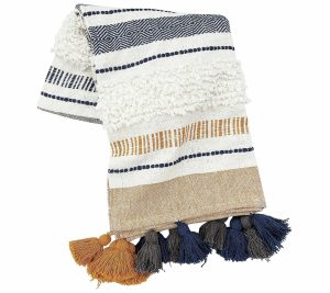 Throws & Blankets |   Carol&Frank Barton Ochre Throw Throws & Blankets Multi