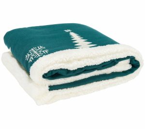 Throws & Blankets |   Cedar Sherpa Throw Throws & Blankets Green