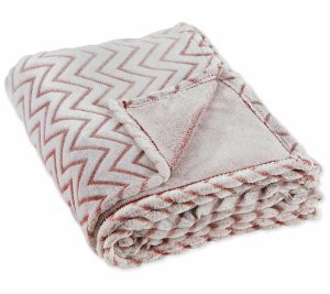 Throws & Blankets |   Chevron Plush Throw Throws & Blankets Barn Red