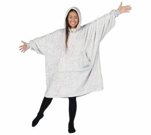 Throws & Blankets |   Dream Wearable Blanket Throws & Blankets Heather Gray