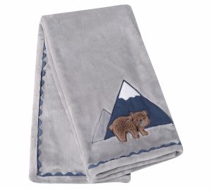 Throws & Blankets |   Emerson Plush Blanket Throws & Blankets Grey