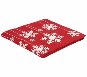 Throws & Blankets |   Frosty Throw Throws & Blankets Red/White