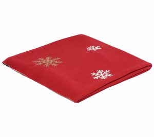 Throws & Blankets |   Frosty Wish Throw Throws & Blankets Red/White