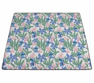 Throws & Blankets |   Lilo & Stitch Impresa Picnic Blanket Throws & Blankets Black